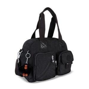 Kipling | Defea Shoulder Bag Black Tonal Crossbody Strap Handbag Mar